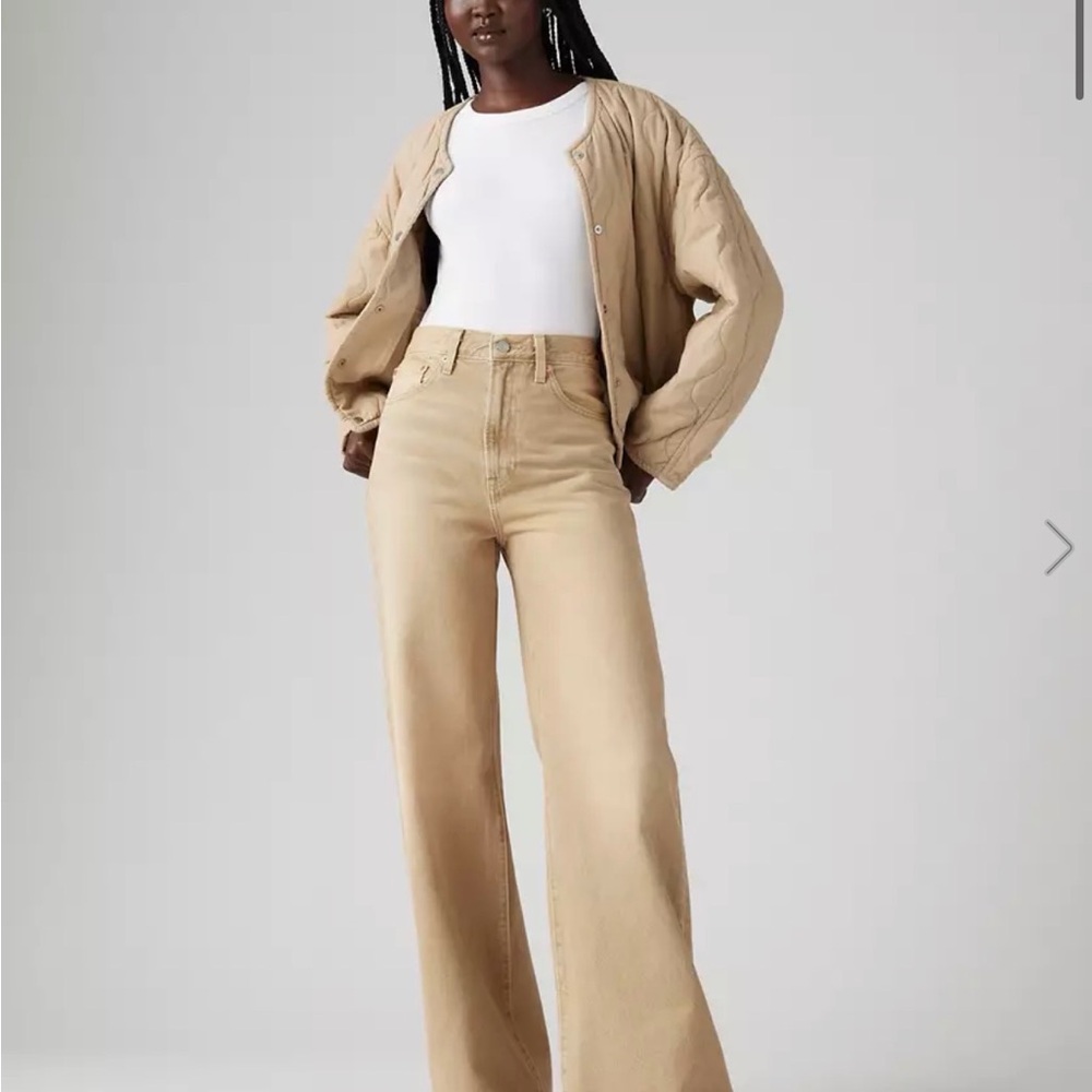LEVI’S PREMIUM RIBCAGE WIDE LEG WOMEN'S JEANS